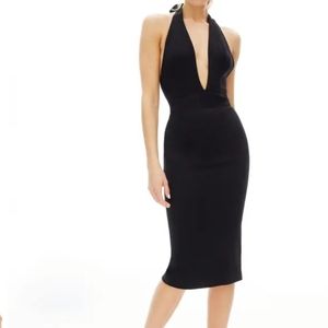 Dress the Population Vanessa Halter Bodycon Dress Size S